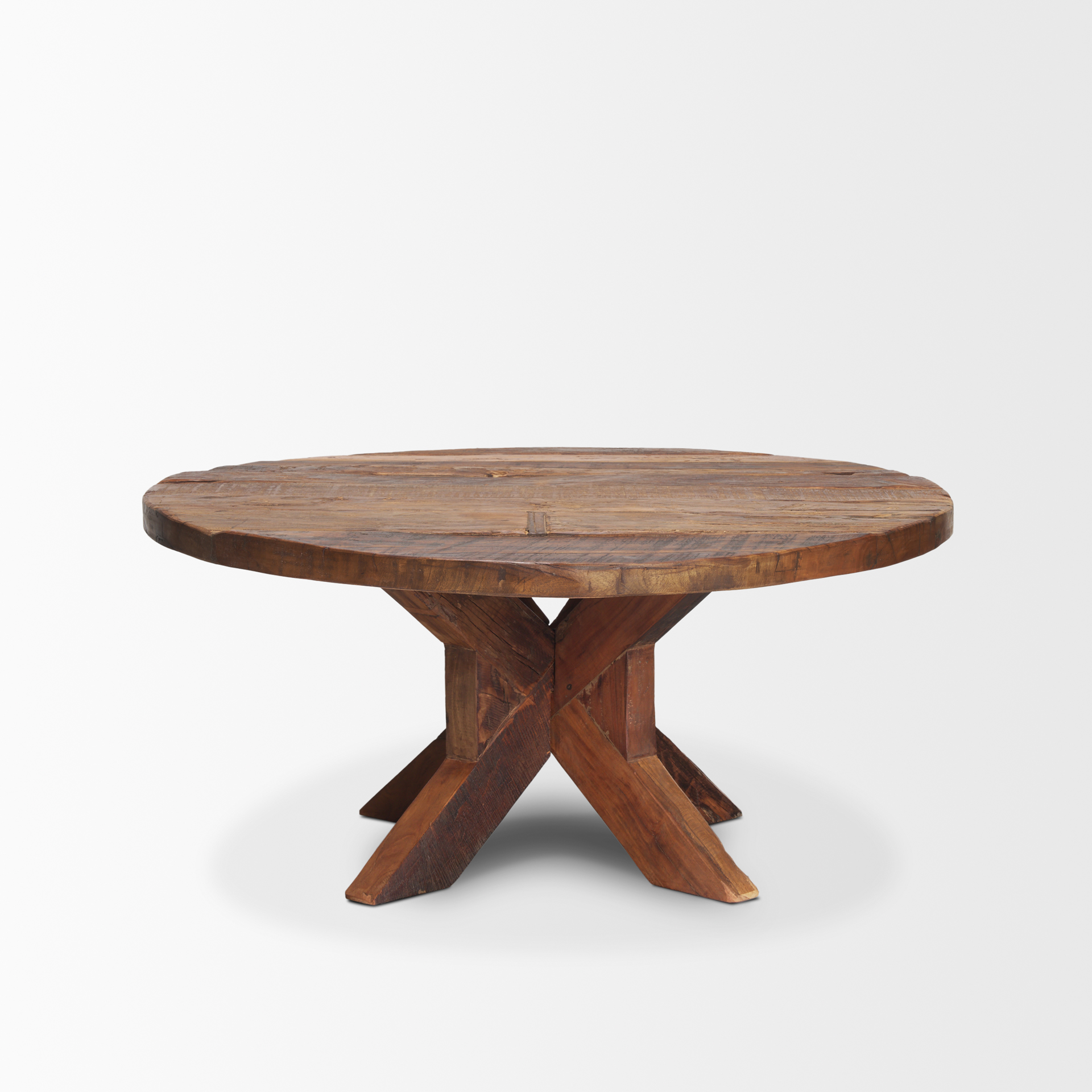heidi reclaimed brown wooden coffee table