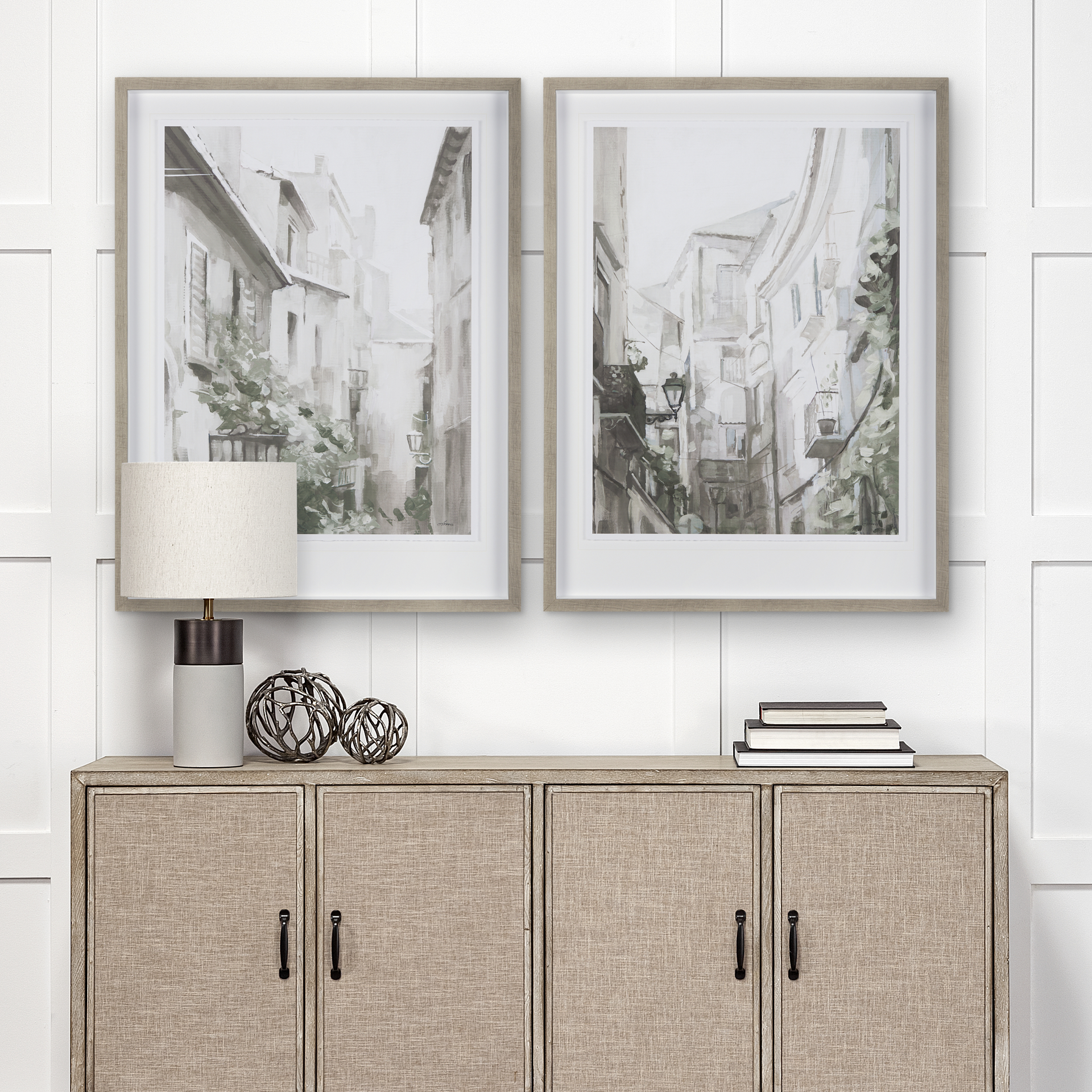 the old lodge lane i by natalia a framed art print matted under glass