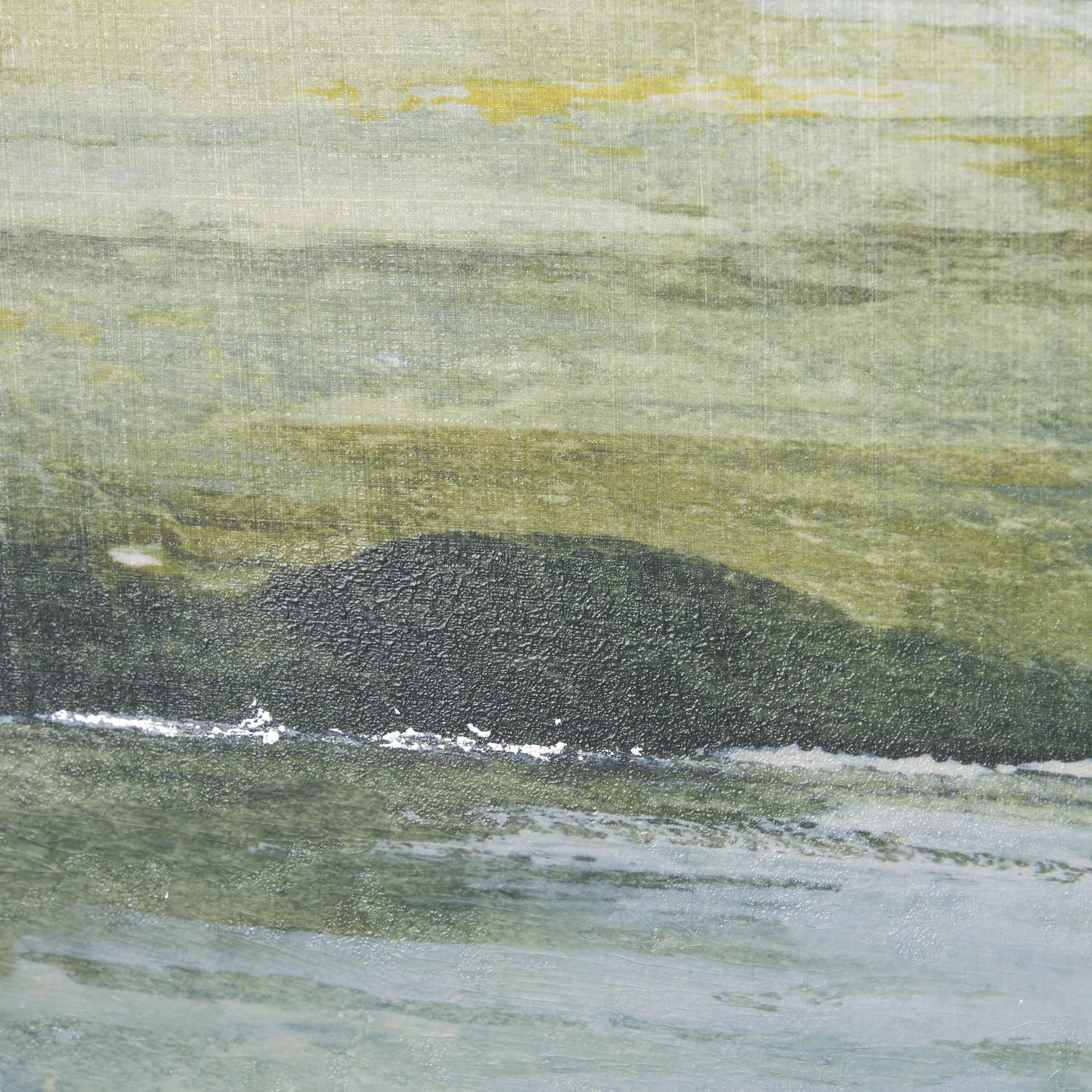 spring horizon i by mercana studio a hand embelished textured framed art print