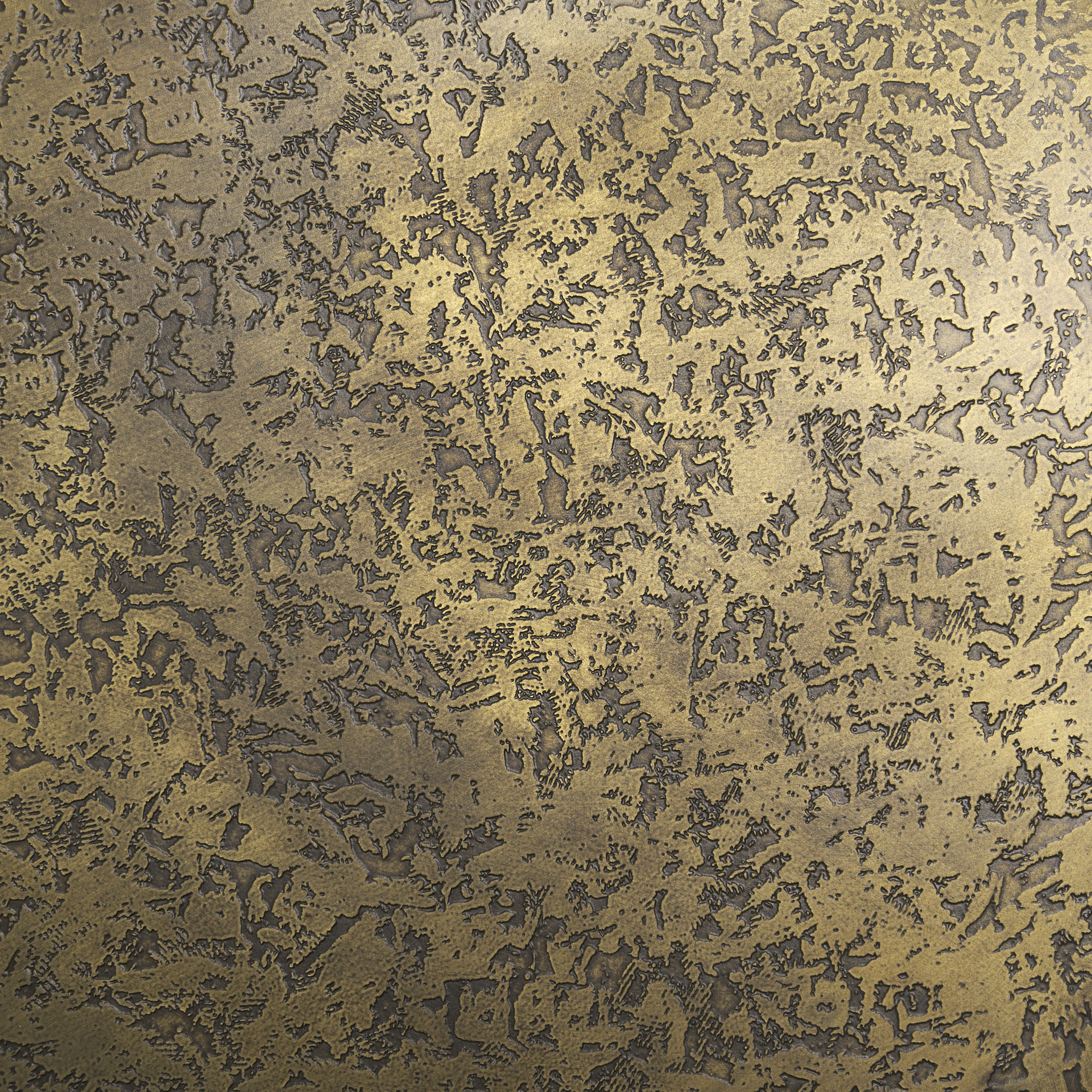 rosh textured gold metal w/ acid wash accent table