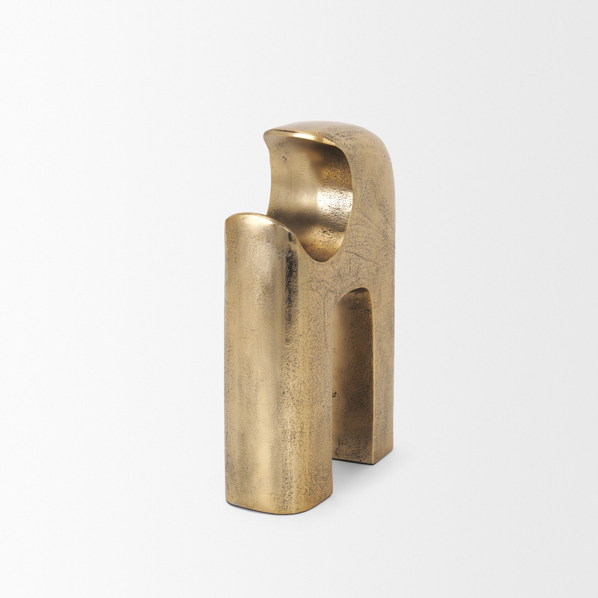 renni antiqued brass small decorative sculpture