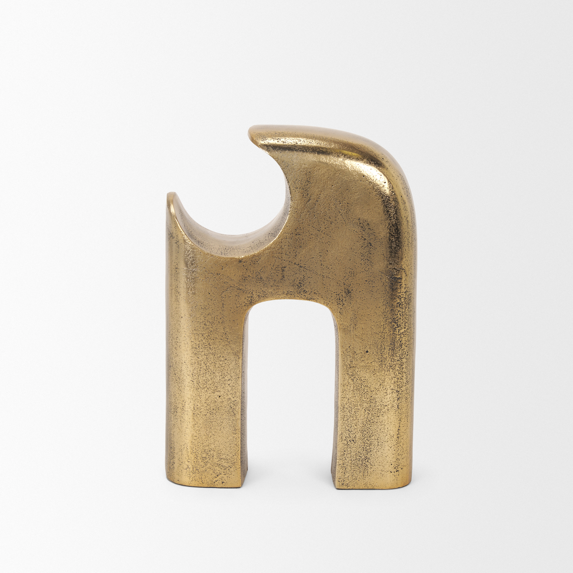 renni antiqued brass small decorative sculpture
