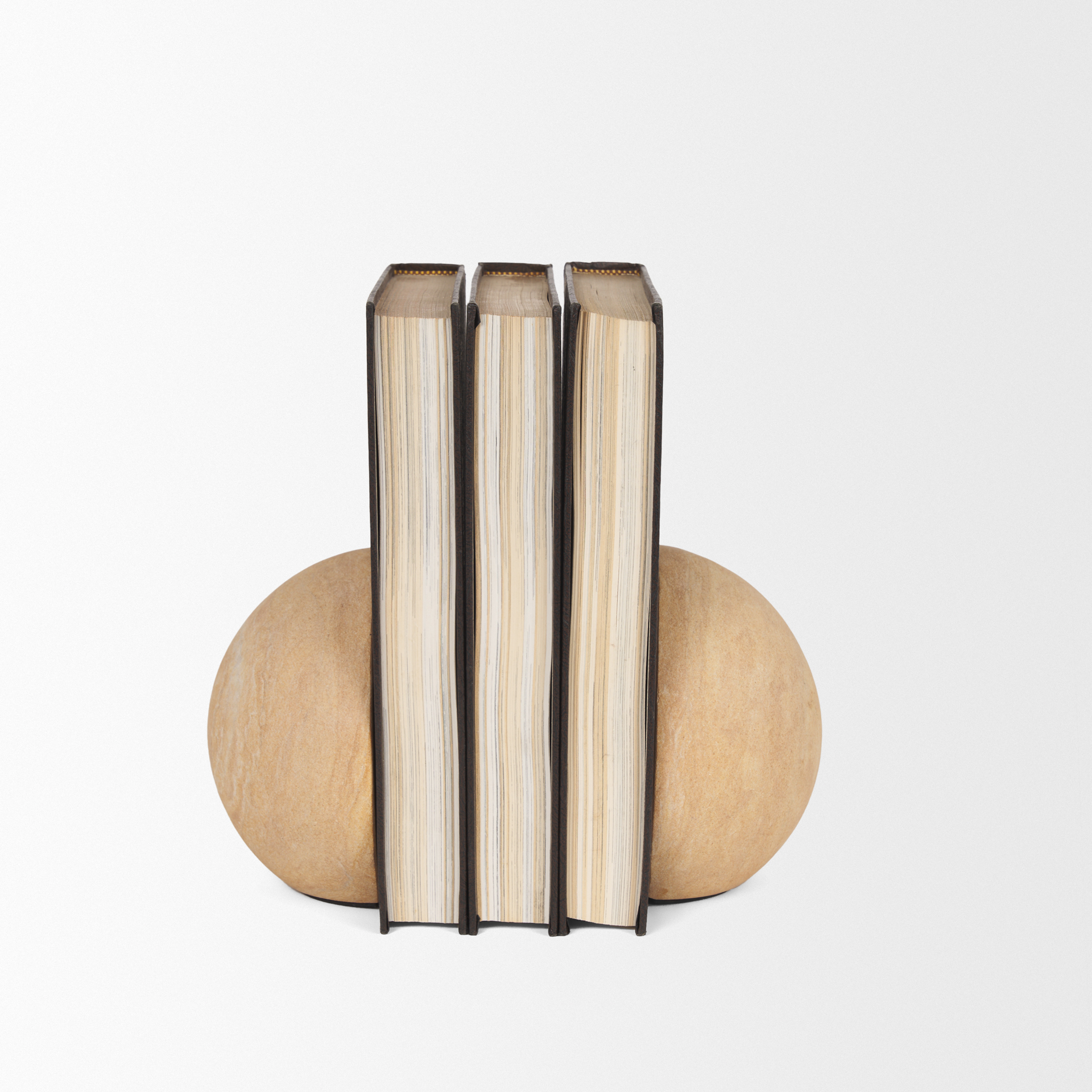 rahmi sandstone orb bookends