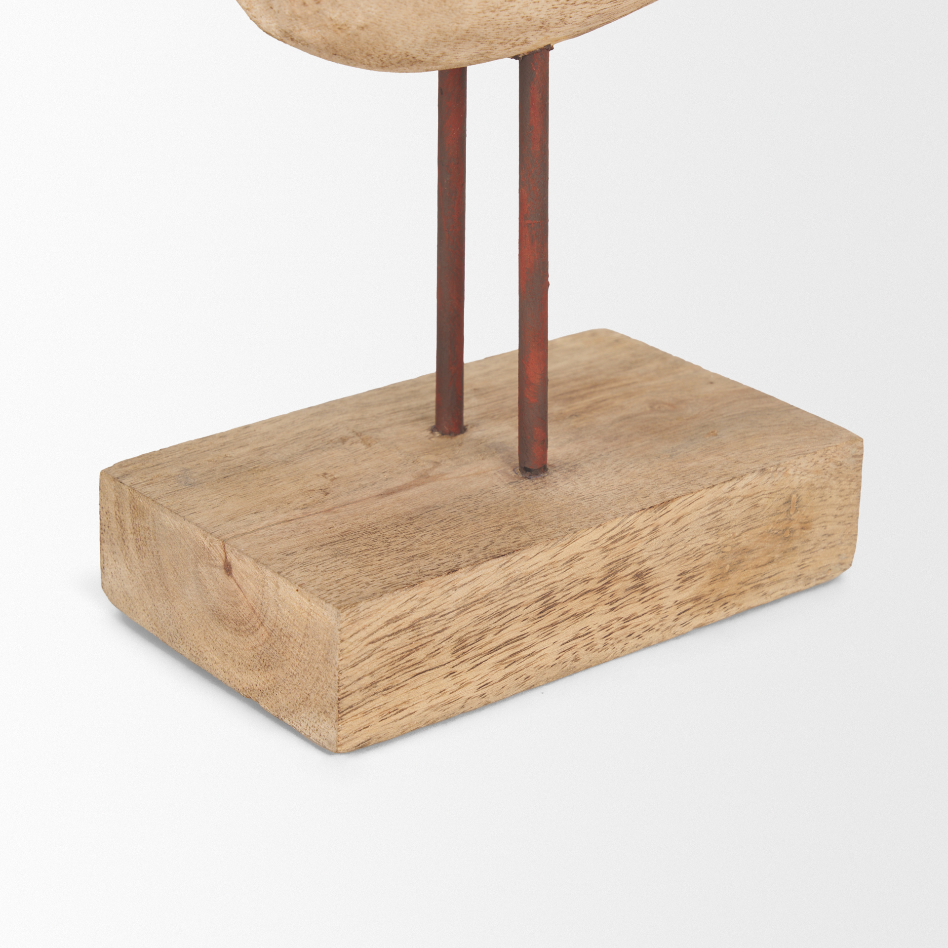 riri wooden bird decorative object