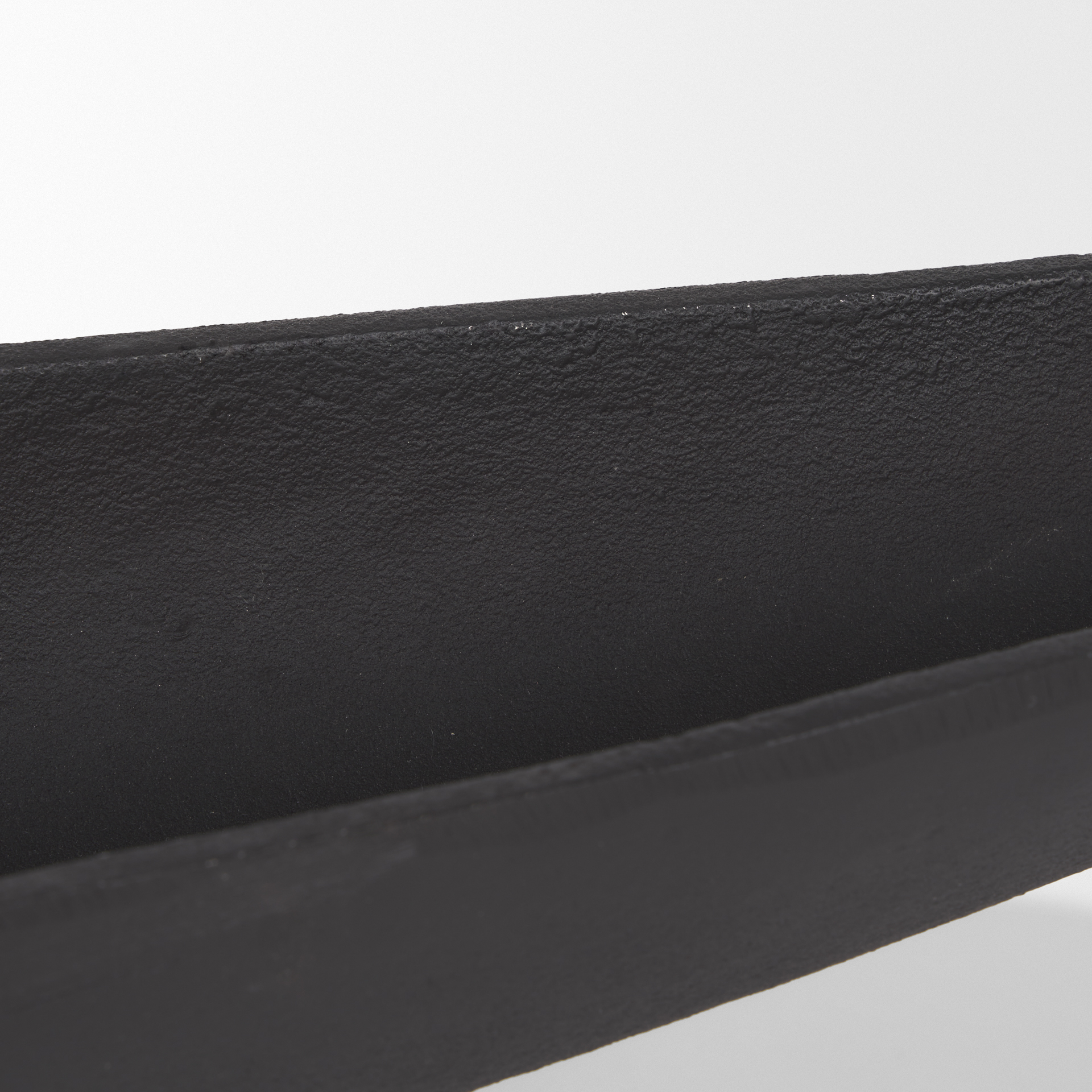 piero large matte black metal decorative bowl