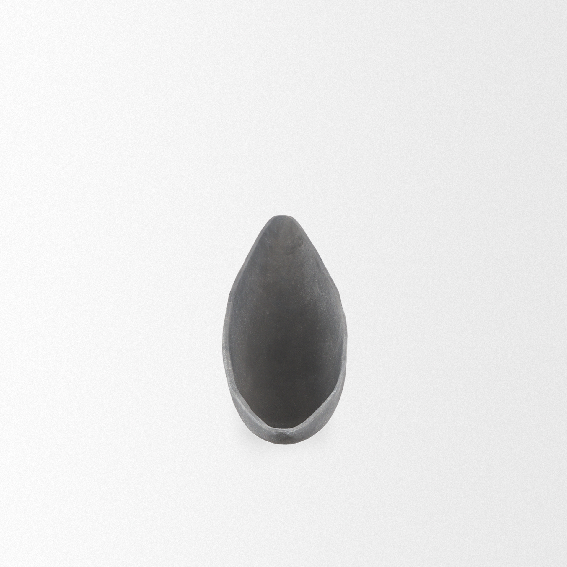 piero small concrete finished metal decorative bowl