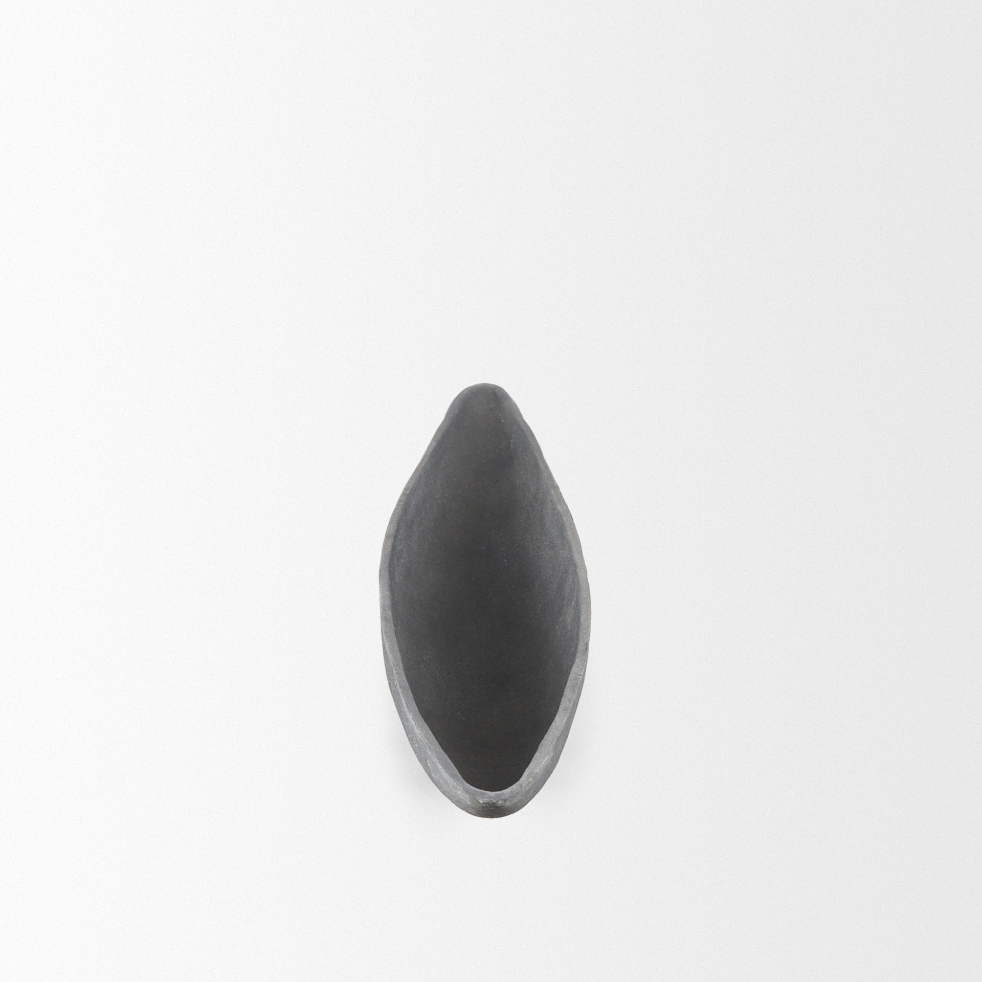 piero large concrete finished metal decorative bowl