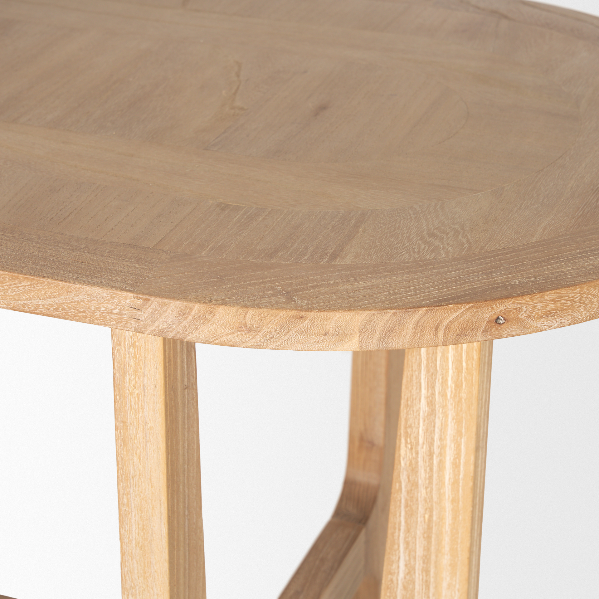taylin light brown solid wood desk