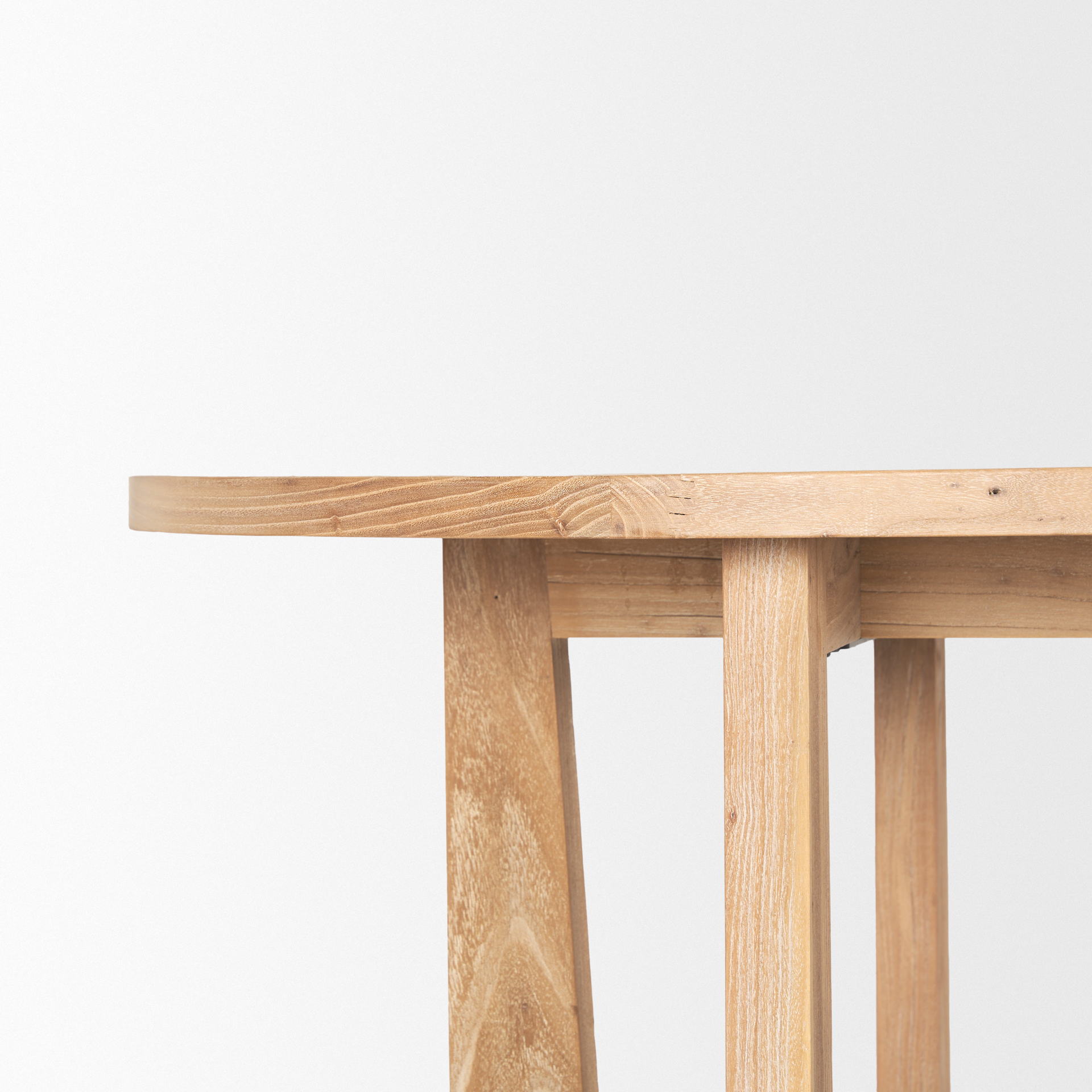 taylin light brown solid wood desk