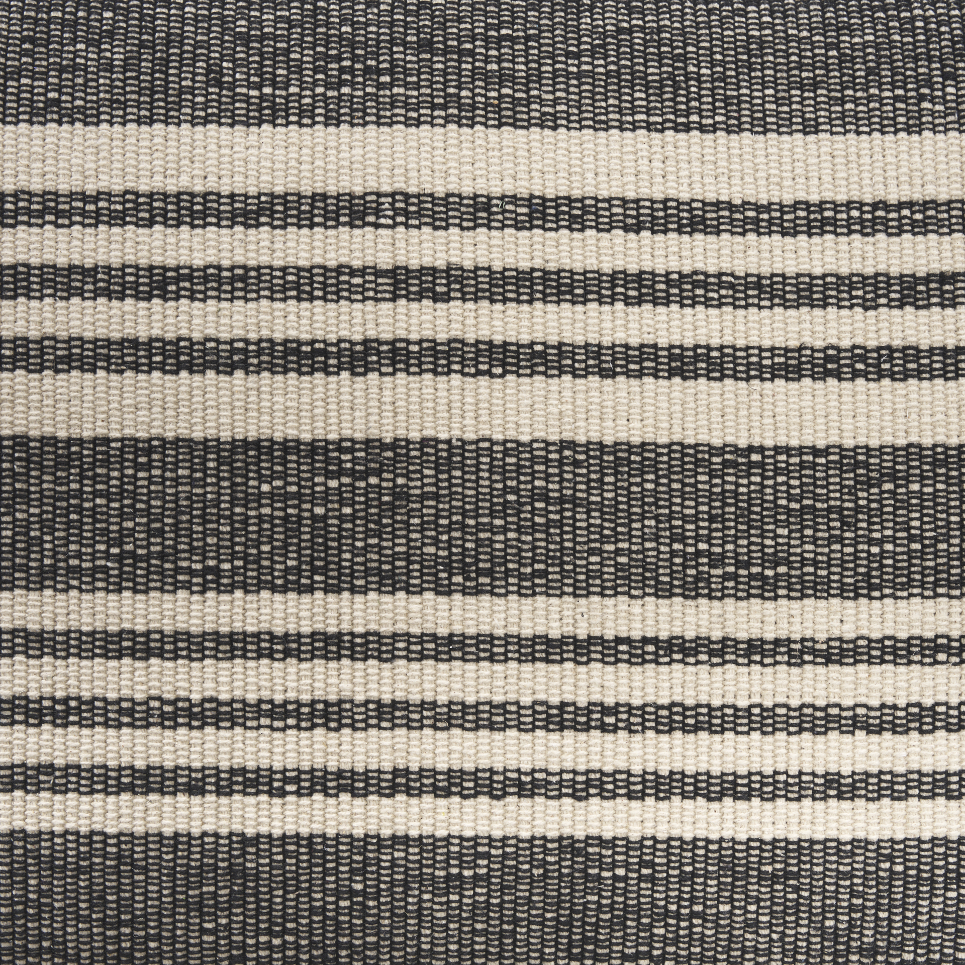 shae black wood w/ black and cream upholstered bench