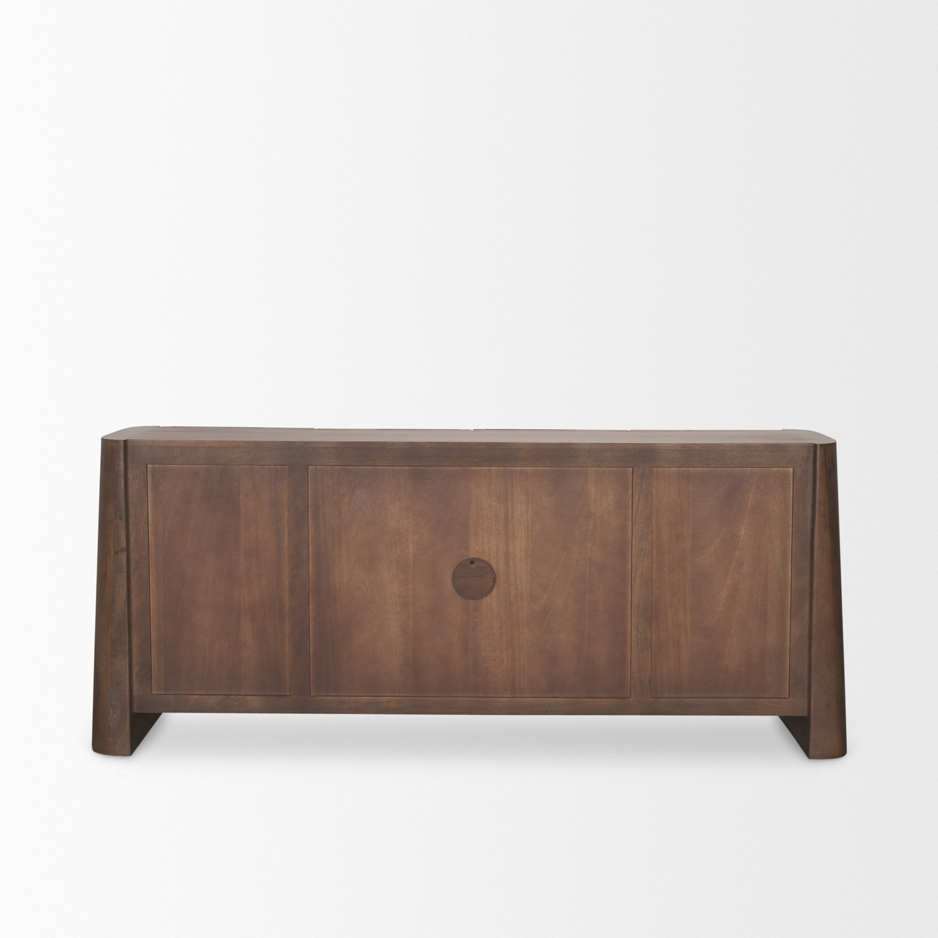 tammar brown wood 4-door sideboard