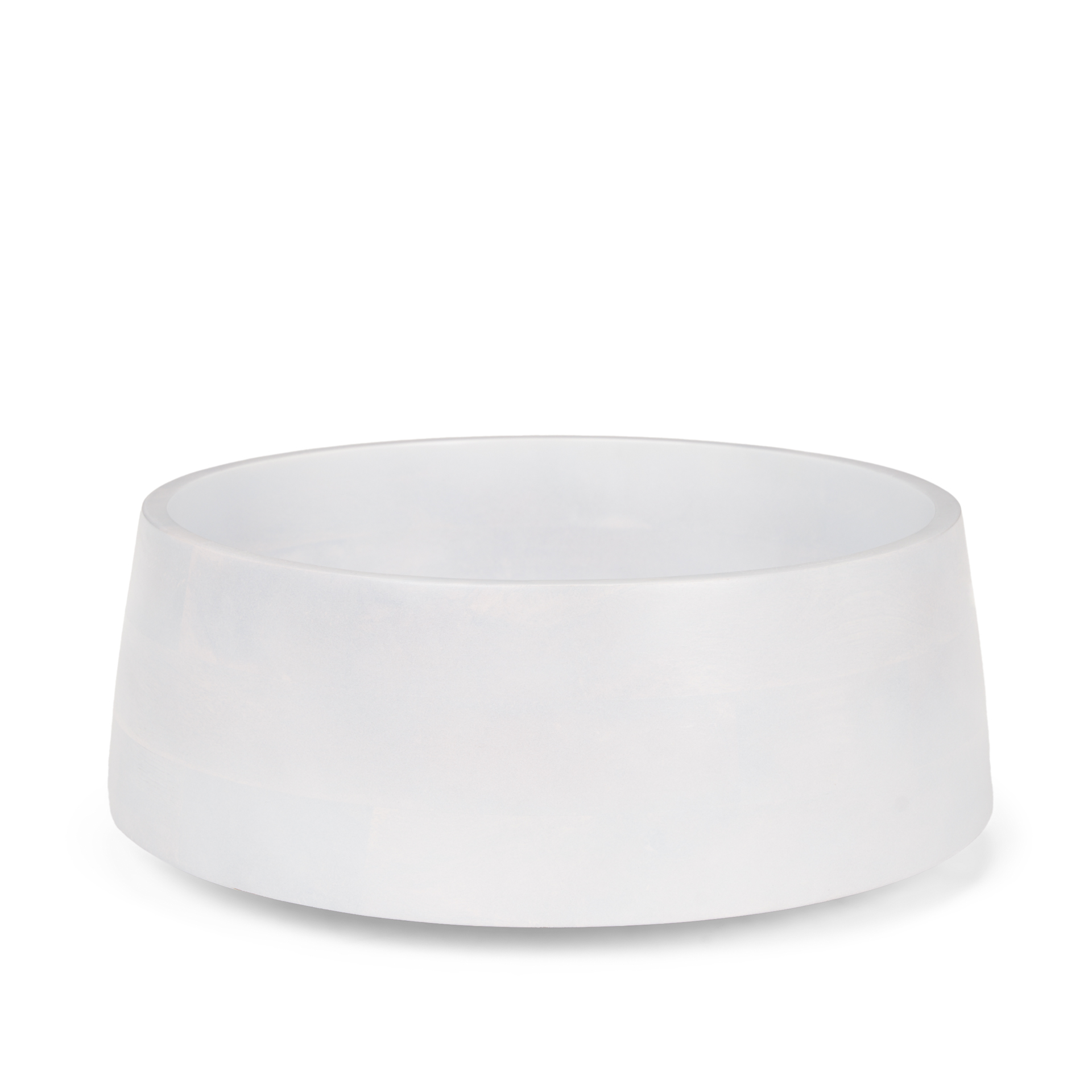 kadara white washed solid wood decorative bowl