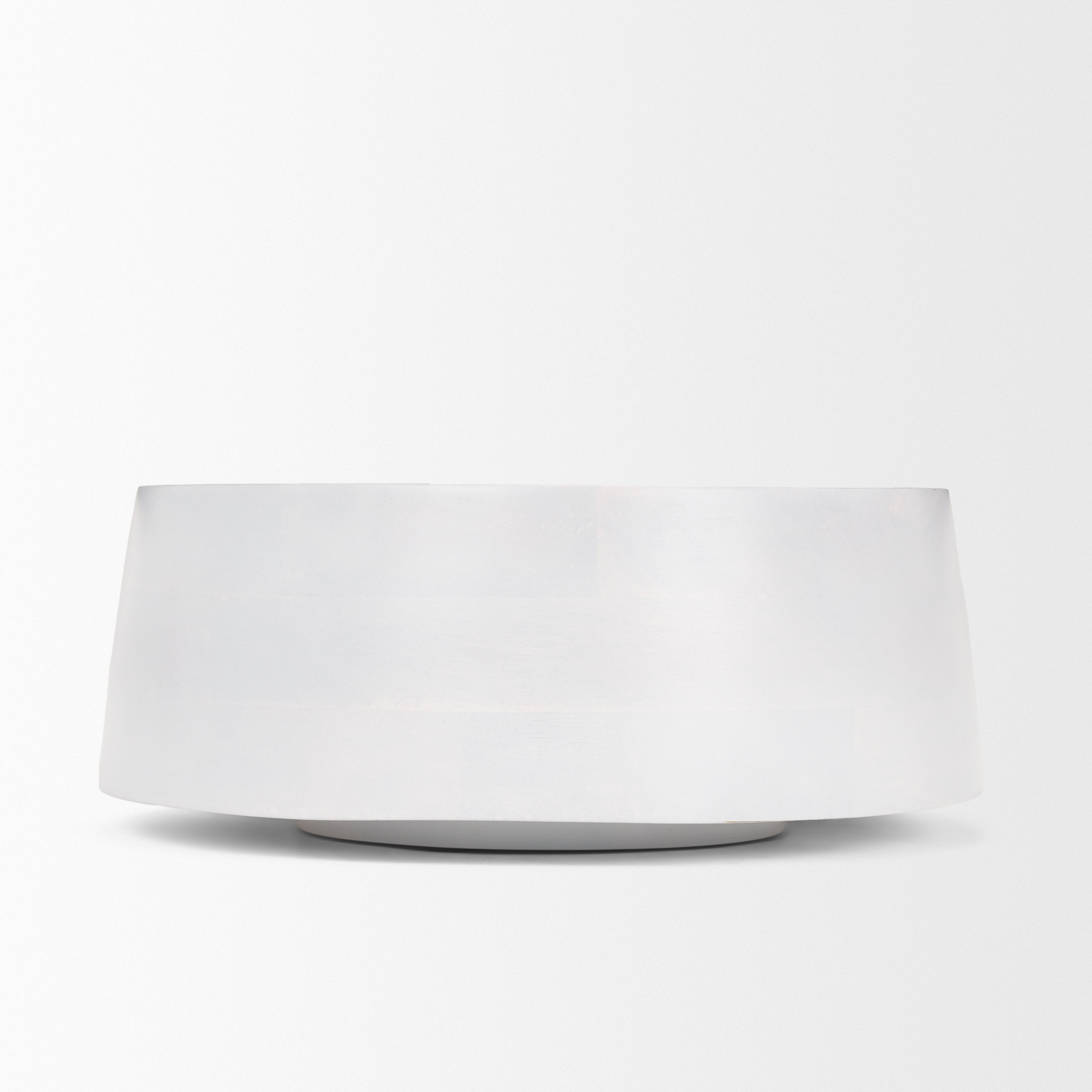 kadara white washed solid wood decorative bowl