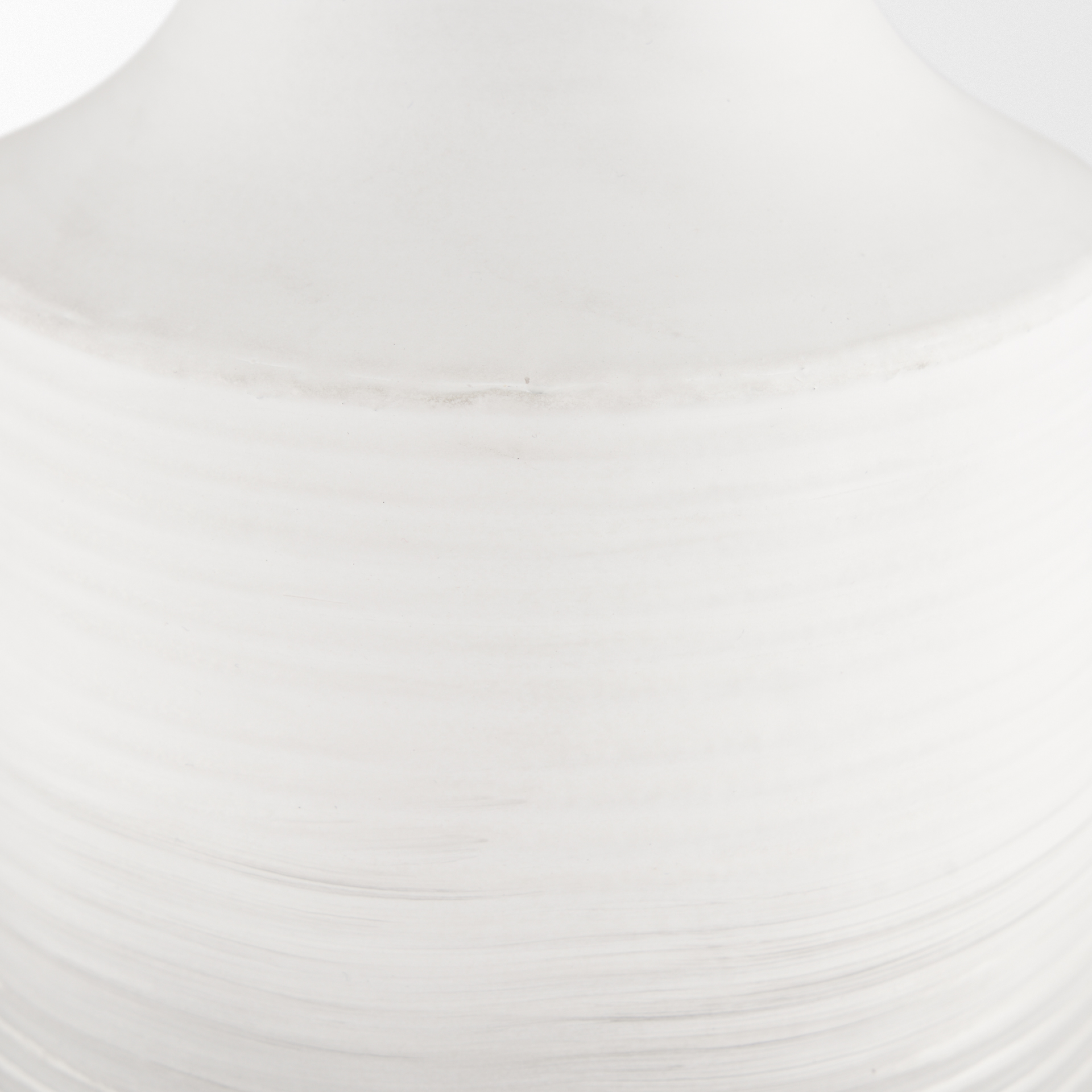 toru tall white w/ grey ombre metal vase