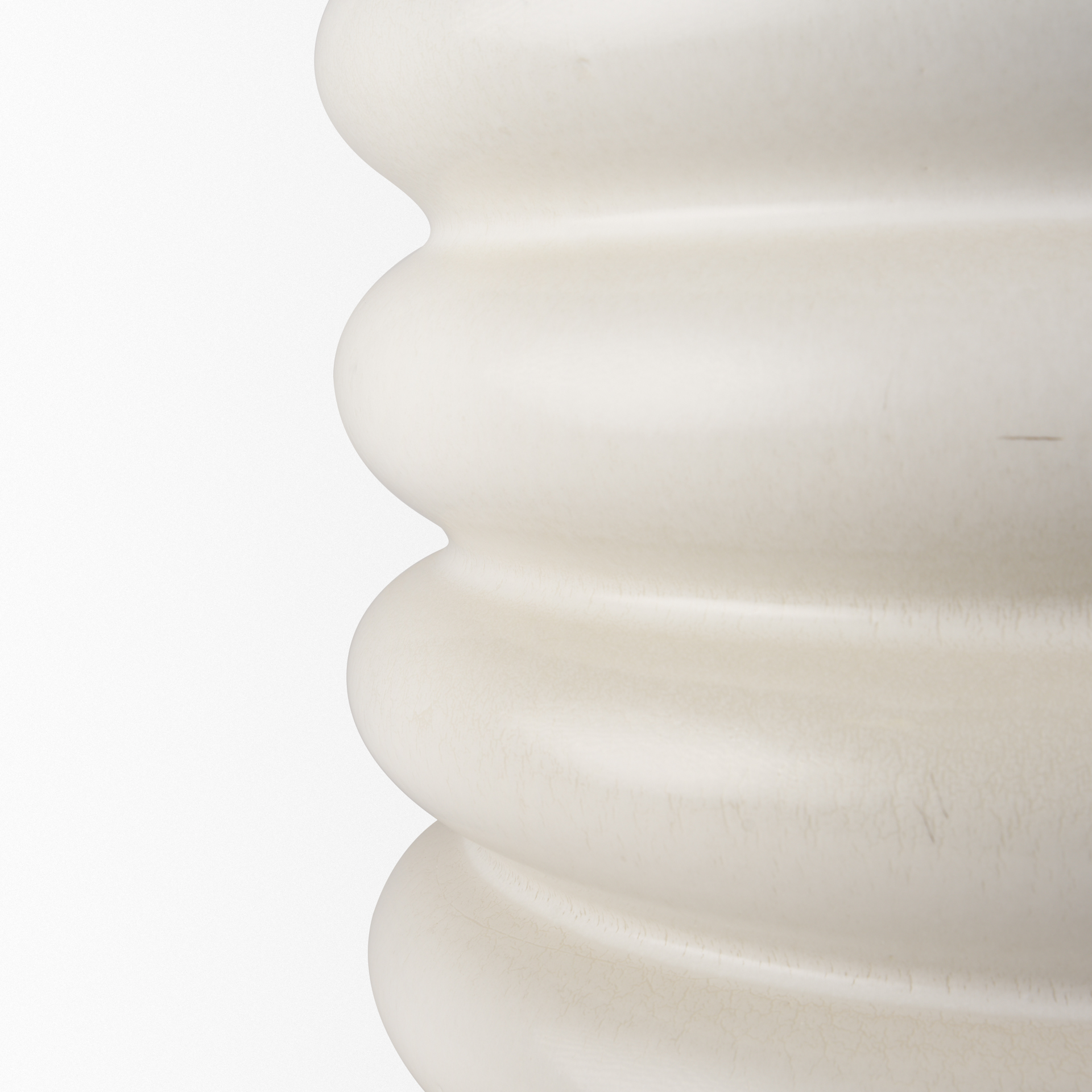 twyla tall cream glazed floor ceramic vase