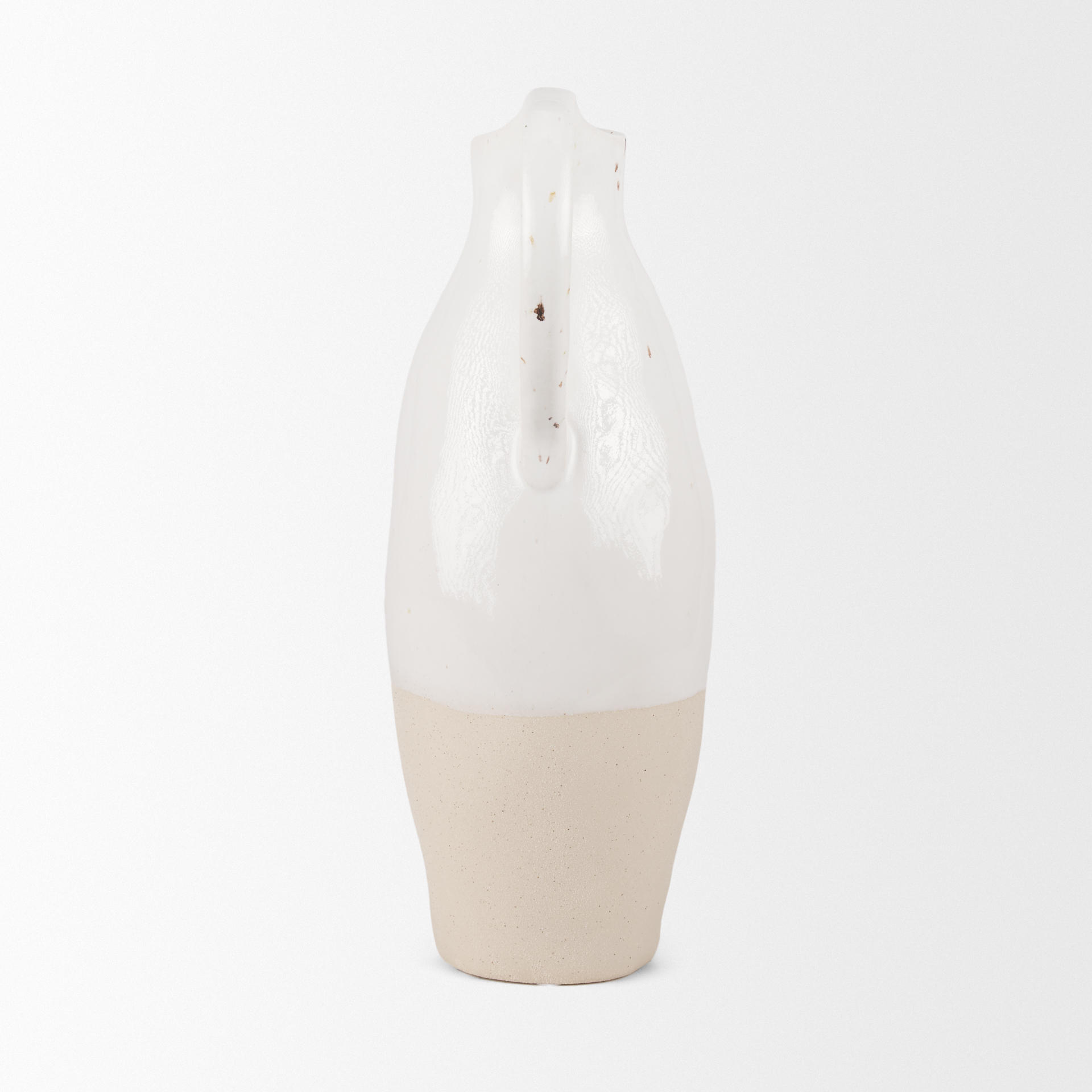 valora black speckled cream w/ light beige ceramic jug
