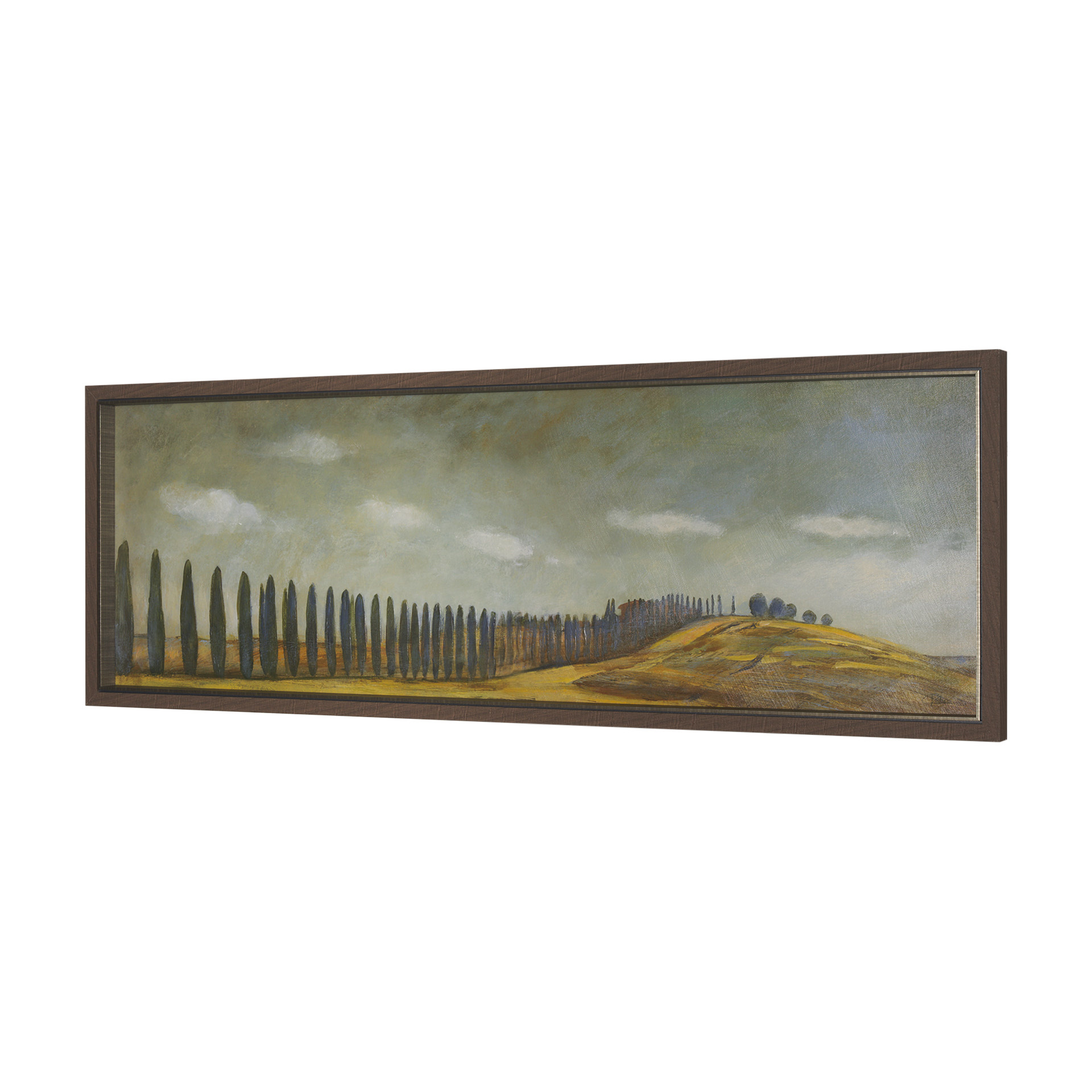 tuscan view ii by mercana studio a framed art print