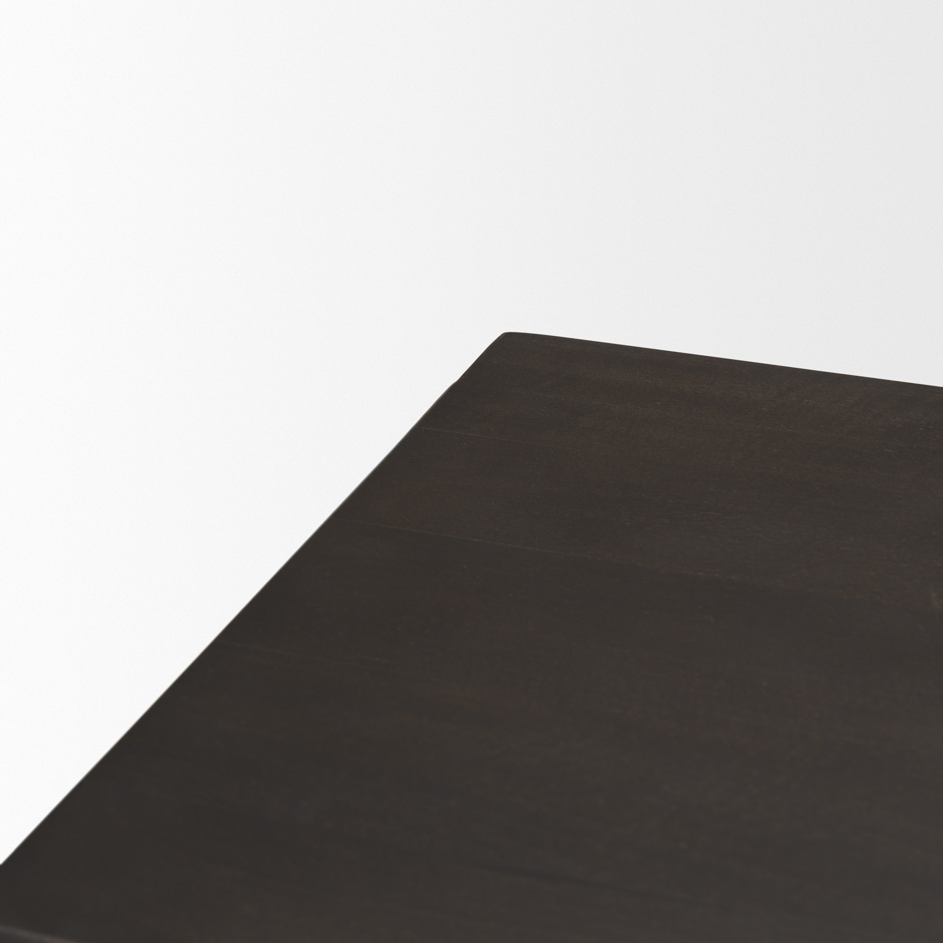 wagner dark brown wood w/ arched design accent cabinet