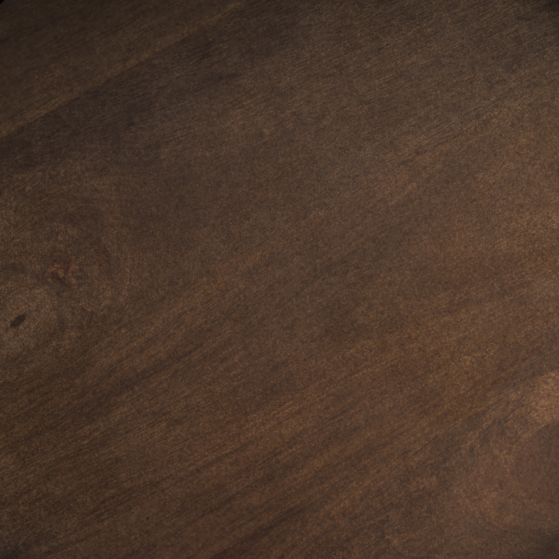 varden matte black metal w/ dark brown wood top nesting accent tables