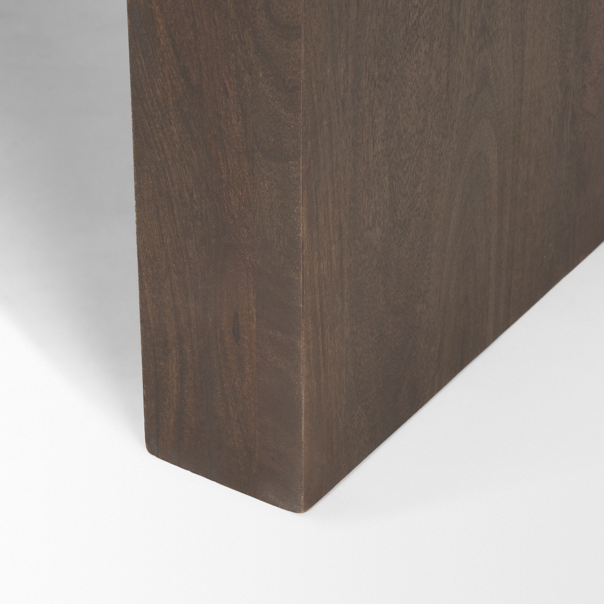 wesson dark brown wood accent table