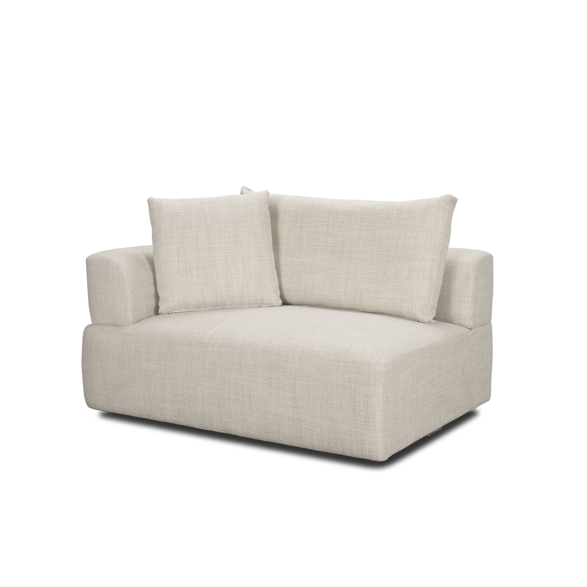 warner oatmeal 2 piece sofa set