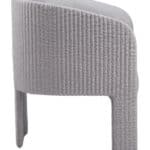 Slate Gray Modern Accent Chair with Armrest Support 15 Slate Gray Modern Accent Chair with Armrest Support