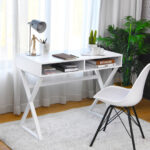 Modern Multifunction Desk with Storage Compartments and Sturdy Design 8 Modern Multifunction Desk with Storage Compartments and Sturdy Design