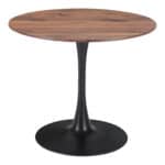 Round Pedestal Dining Table for Kitchen, Living Room, or Bar 15 Round Pedestal Dining Table for Kitchen, Living Room, or Bar