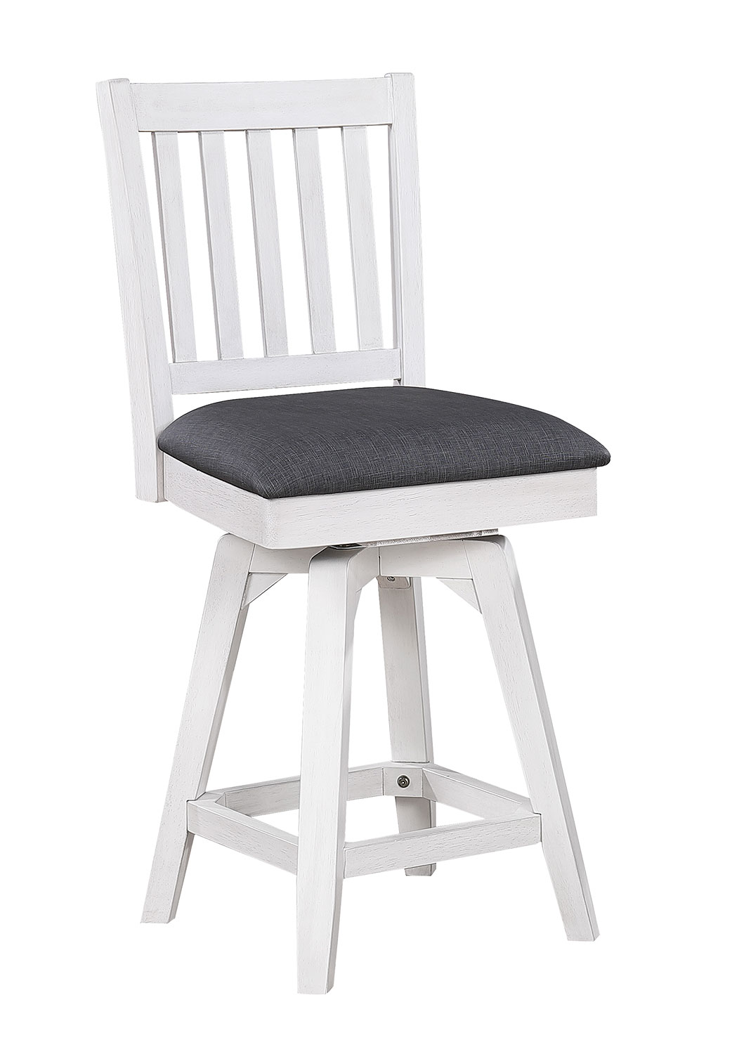 summer winds mission back 24-inch swivel counter stool