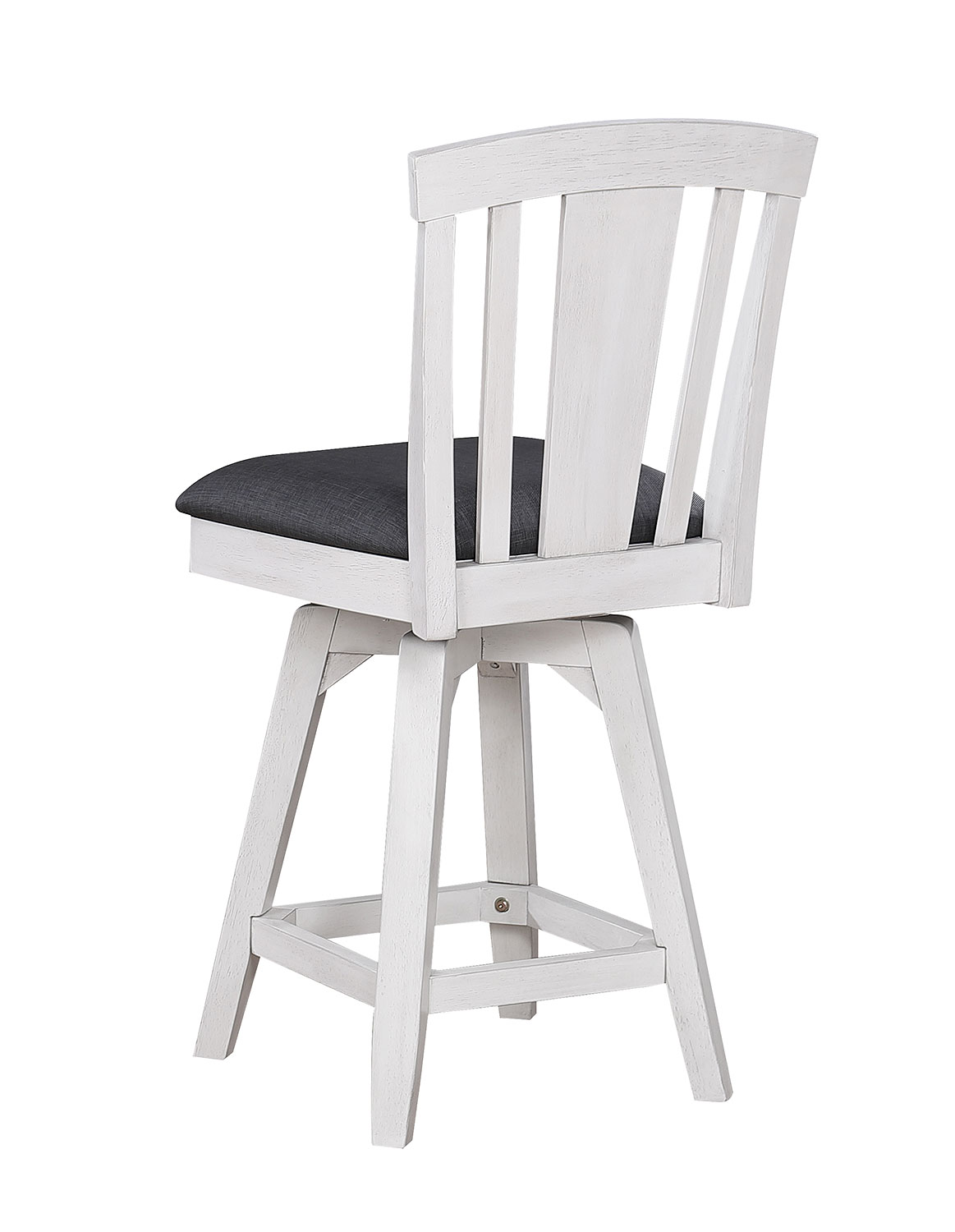summer winds fan back 24-inch swivel counter stool