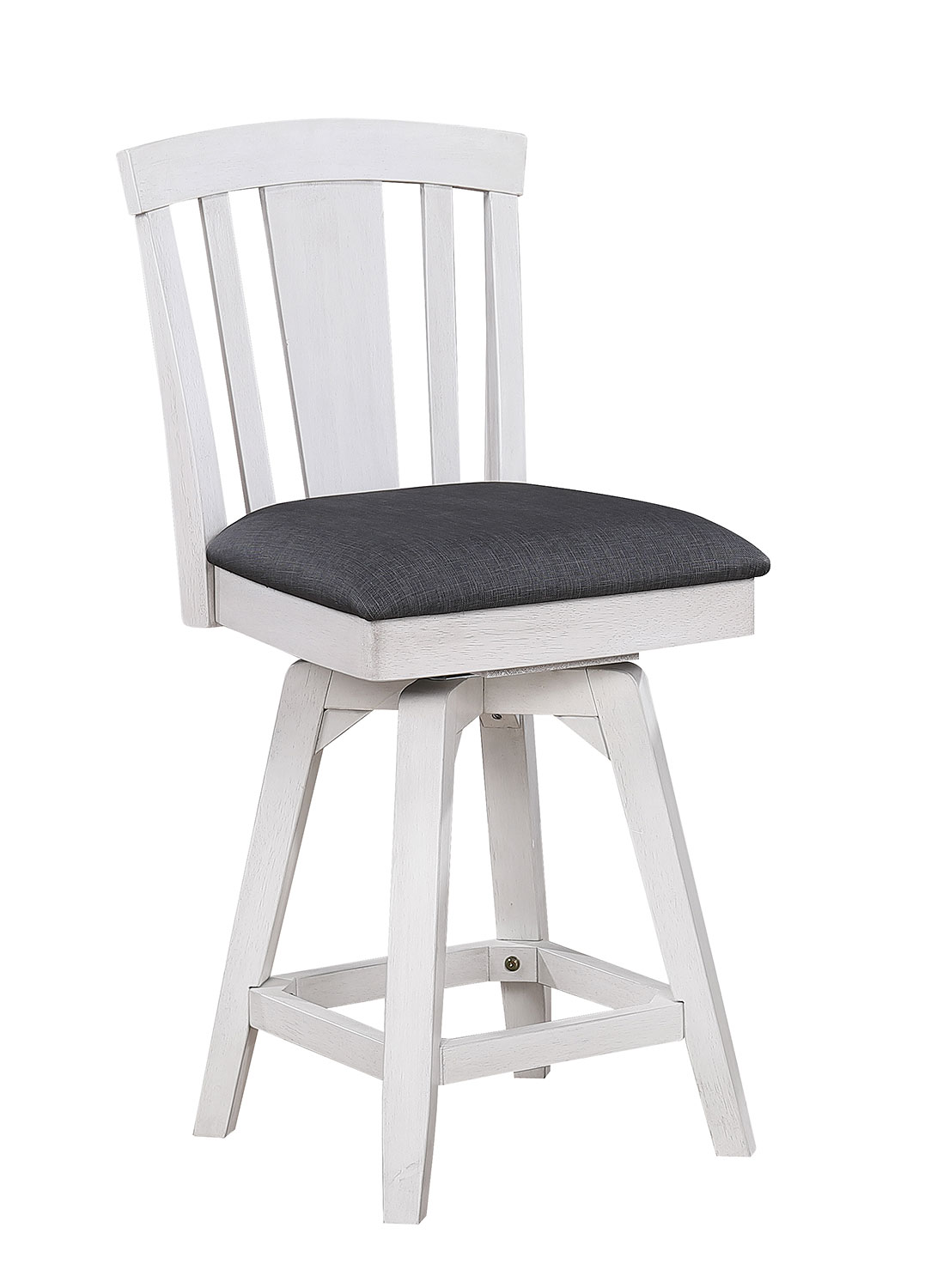 summer winds fan back 24-inch swivel counter stool