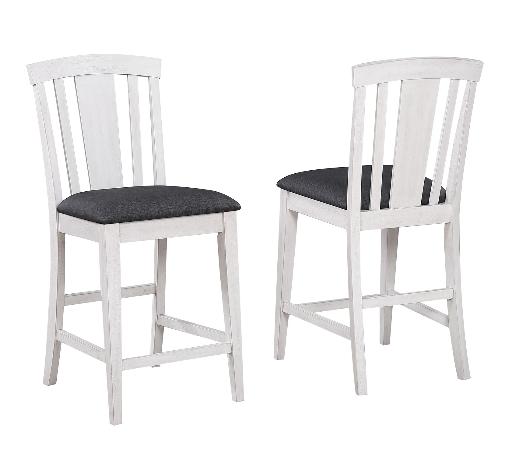 summer winds stationary fan back 24-inch counter stool (pack of 2)