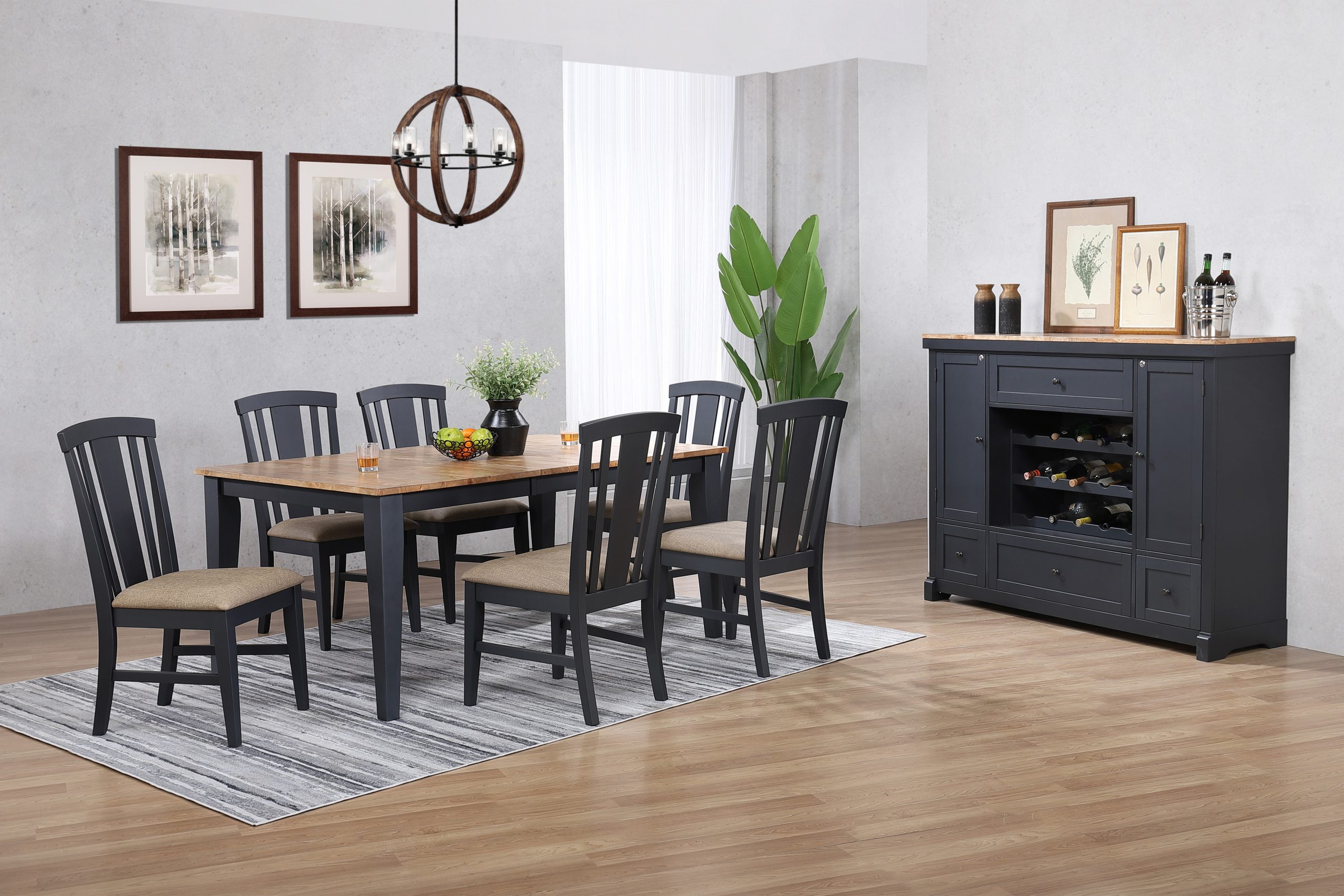 Autumn Winds Leg Dining Table