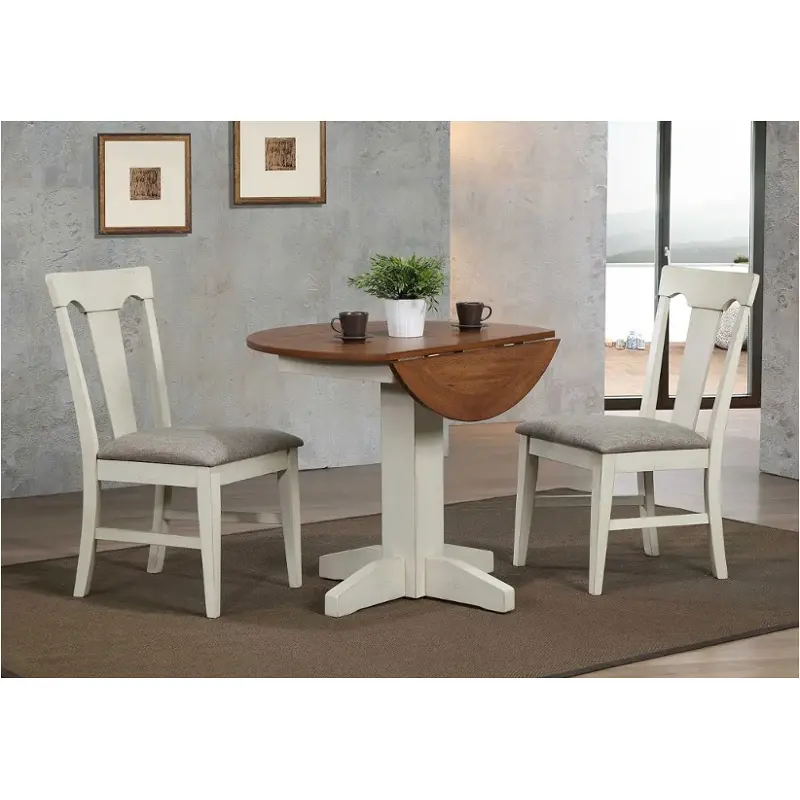 choices antique white drop leaf table