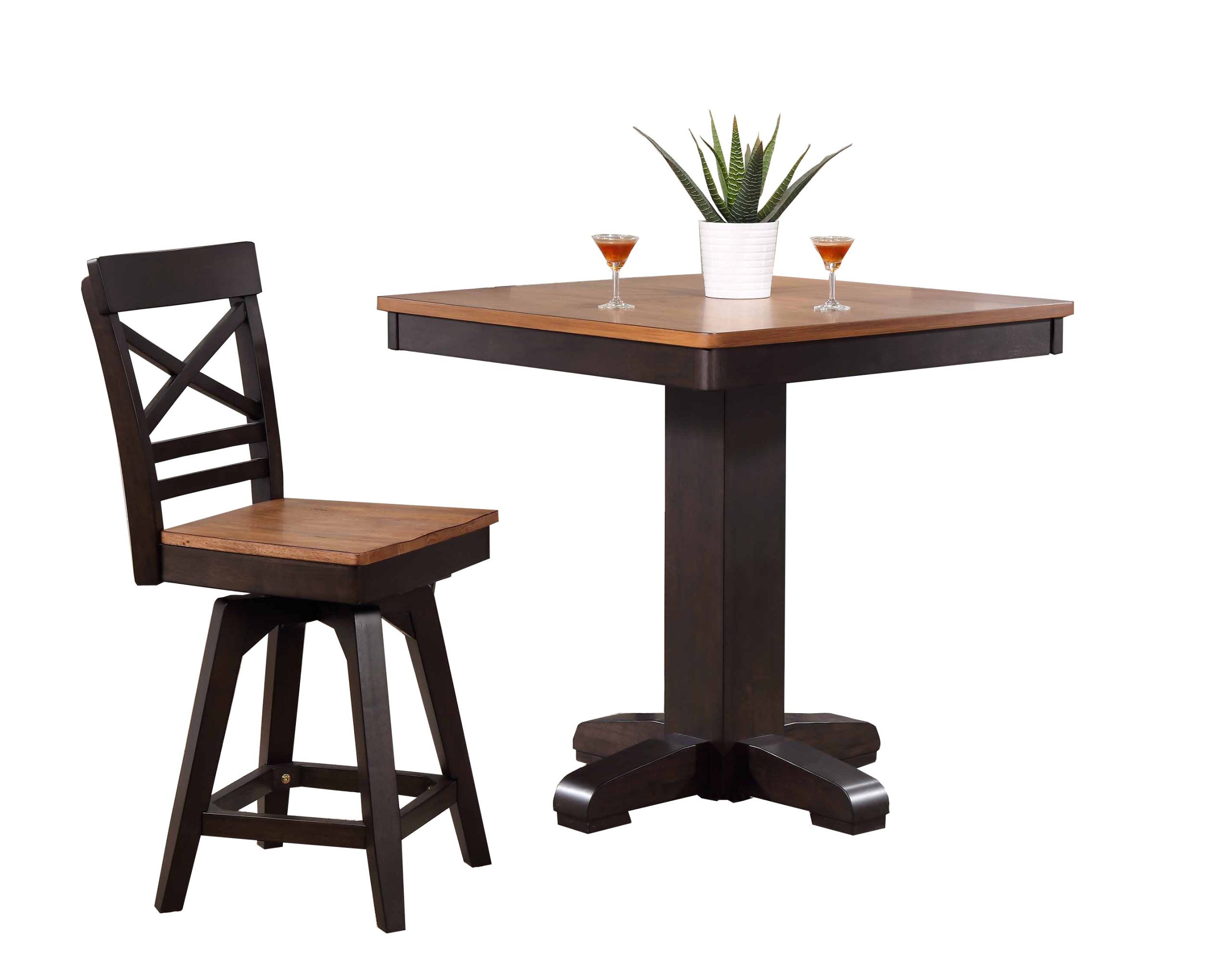 choices black oak pub table