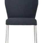 Retro Stackable Dining Chairs with Chromed Steel Legs (Set of 4) 11 Retro Stackable Dining Chairs with Chromed Steel Legs (Set of 4)
