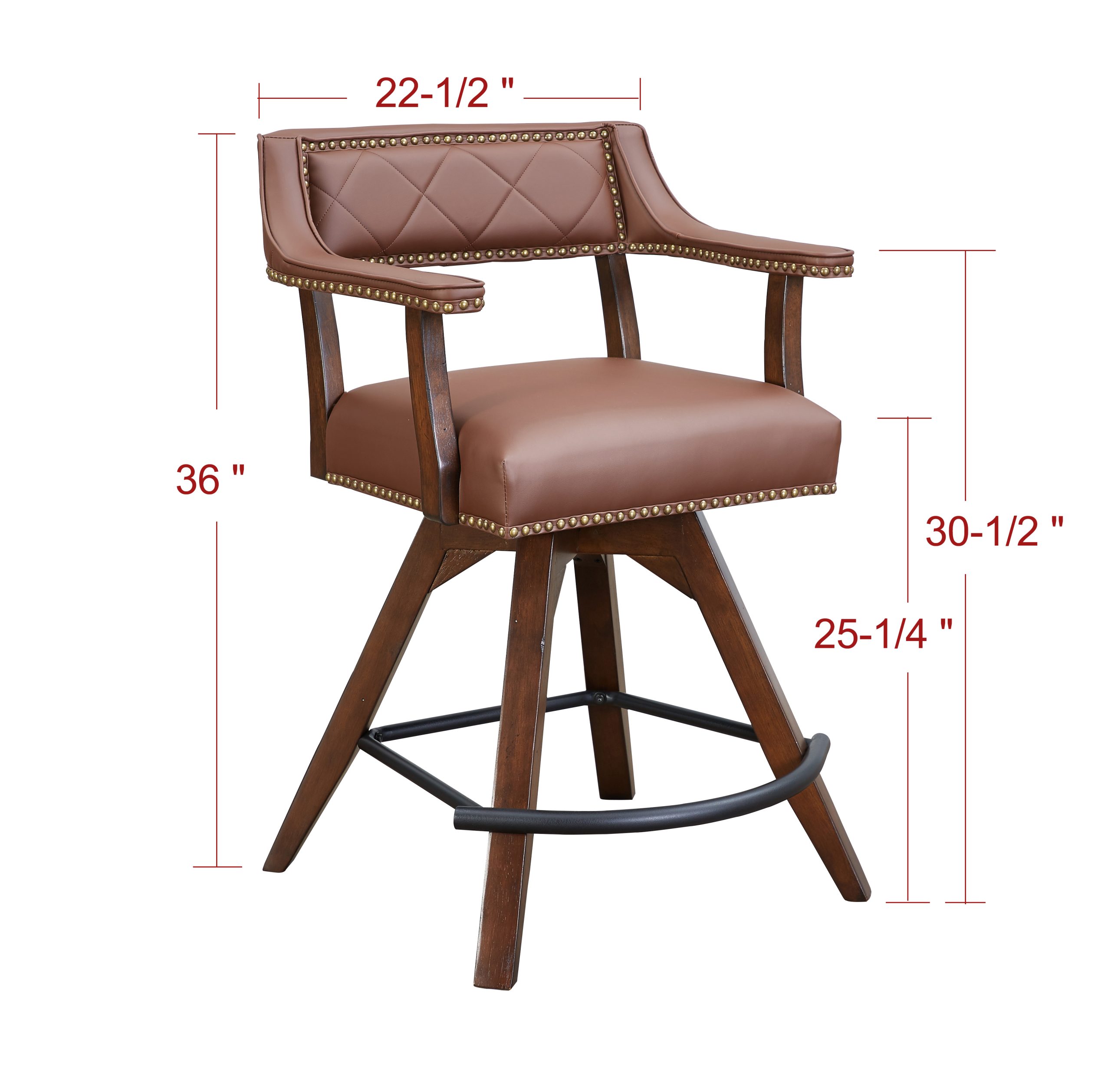 merion spectator swivel counter stool