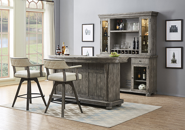 pga deluxe back bar and hutch