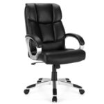 Big and Tall Ergonomic High Back Leather Executive Office Chair