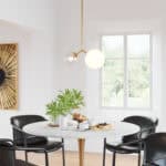 Gold-Plated Steel Ceiling Lamp with Glass Shades and Adjustable Cord 10 Gold-Plated Steel Ceiling Lamp with Glass Shades and Adjustable Cord