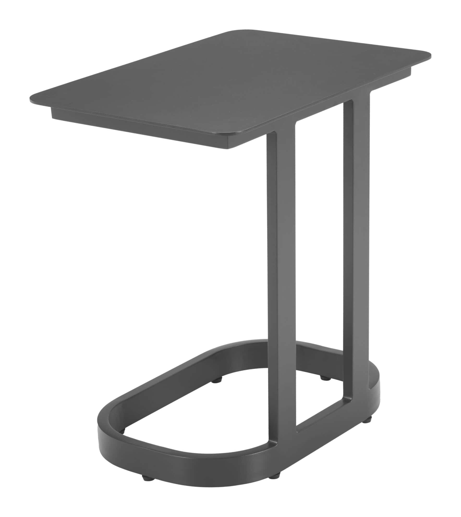 Modern Black Aluminum End Table with Sleek, Urban Style 13 Modern Black Aluminum End Table with Sleek, Urban Style