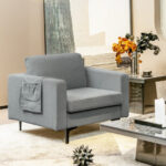 Space-Saving Accent Armchair with Side Storage Pocket 13 Space-Saving Accent Armchair with Side Storage Pocket
