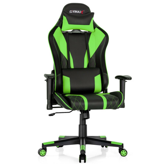 Adjustable RGB Gaming Chair with LED Lights and Ergonomic Design