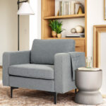 Space-Saving Accent Armchair with Side Storage Pocket 14 Space-Saving Accent Armchair with Side Storage Pocket