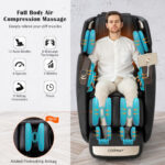 3D SL-Track Zero Gravity Full Body Massage Chair Black