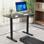 Adjustable Electric Standing Desk with Anti-Collision and Cable Management