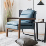 Padded Single Sofa Chair with Ergonomic Backrest and Cushion 8 Padded Single Sofa Chair with Ergonomic Backrest and Cushion