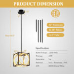 Modern Adjustable Cube LED Pendant Light with Warm White Glow 19 Modern Adjustable Cube LED Pendant Light with Warm White Glow