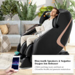 3D SL-Track Zero Gravity Full Body Massage Chair Black
