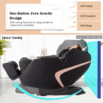 3D SL-Track Zero Gravity Full Body Massage Chair Black